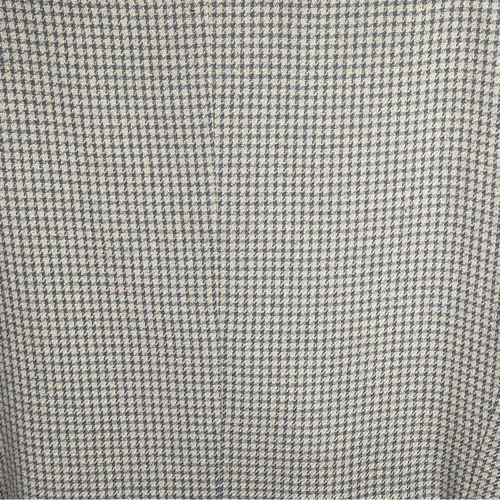 Christian Dior Vintage Houndstooth Double Breasted Blazer Jacket Size 18